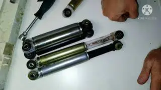Как поменять амортизаторы на Миле