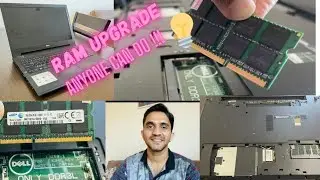 How to upgrade RAM by yourself  (step-by-step procedure). For Laptop/desktop computers.