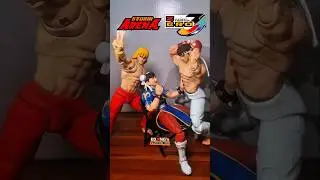MACHO FIGHTERS &bull; Toy Tsek: Storn Arena Street Fighter Zero 3 Ryu & Ken