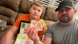 Crazy Charizard pull looking at my old pokemon cards 