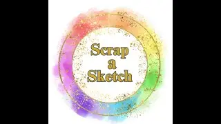 Видео процесса и макета альбома для скрапбукинга от творческой команды Scrap A Sketch. Эскиз № 13...
