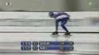 Enrico Fabris record mondiale 5000m