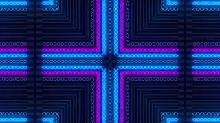Bright Frames Lights Pink and Blue Neon Disco Colorful Screen