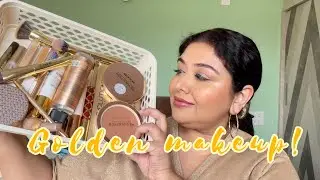 Full Face of Golden packaging makeup challenge | Mars brushes | Next which colour?