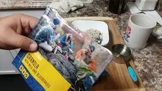 Mountain House Granola Milk Blueberries Freeze Dried Meal Review; July 5, 2018