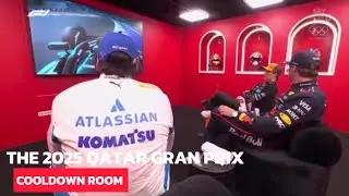 The 2025 Qatar GP Cooldown Room #f1 #formula1 