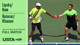 Lipsky/Ram vs Butorac/Klaasen Full Match | 2014 US Open Quarterfinal