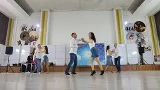 Salsa show. Kharkov Zouk Team