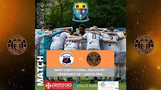 Official Highlights - Croesyceiliog Athletic vs Glascoed FC - GCFA - Intermediate Cup - QF