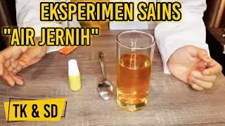 EKSPERIMEN SAINS! 👩‍🔬 MERUBAH AIR BERWARNA MENJADI JERNIH
