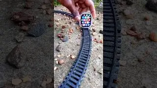 train hit that a smart watch   #shortfeed #shorts #railway​#railroad​#hits​ #train​ #trainheist