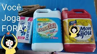 3 IDEIAS INCRÍVEIS COM GALÃO DE 5 L,Caixa e Gravetos ♻️DIY ARTESANATOS FAÇA VOCÊ MESMO, RECICLA