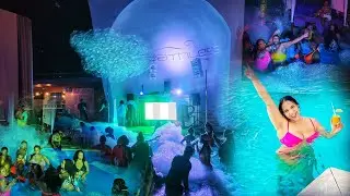unbelievable travel experience,exploring breathless montego bay Jamaica|foam party
