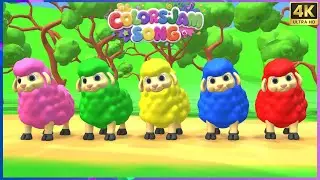 Colorful Duck Song 🦆 | Learn Colors with Cute Duck | Kids Nursery Rhymes
