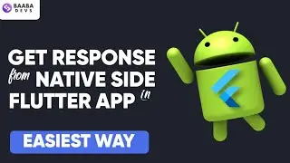 Pass Data from Native to Flutter | Call Native Code from Flutter | MethodChannel | Platform Code