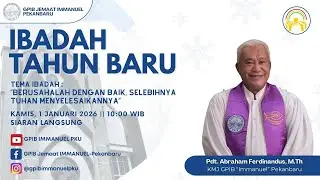 [LIVE] IBADAH TAHUN BARU  || KAMIS, 1 JANUARI 2026 || 10.00 WIB