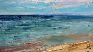 35-Minute Impressionistic Seascape Oil Tutorial
