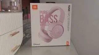 Unboxing Wireless Headphones JBL Tune 510bt Pink