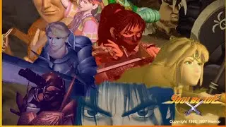 Gameplay Soul Blade/SoulEdge jogando com personagens. 