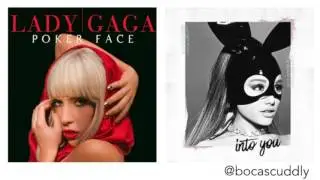 Lady Gaga & Ariana Grande-Into Poker Face (Poker Face x Into You) MASHUP