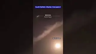 Ballistic Missiles From Yemen Shot Down Over Saudi Arabia!!