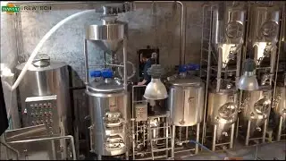 How is the beer brewing progress? Here tells how the beer bewing is like with Tiantai equipment!