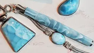 LEVENGER TRUE WRITER CLASSIC LARIMAR 💙 FOUNTAIN PEN