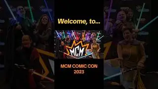 Welcome to MCM Comic Con London 2023 #comiccon #cosplay #comicconcosplay #starwars #lightsaber #mcm