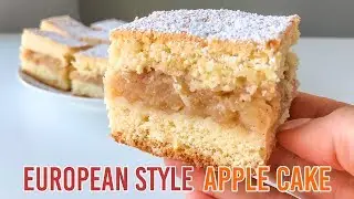 European Apple Cake 유럽 사과 케이크