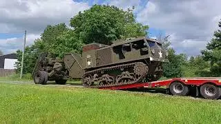 Loading up the M4 HST ready for Armour and Embarkation 2022 #ww2