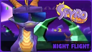 Полуночные полеты &mdash; это ЛУЧШЕЕ! | Ночной полет | Spyro the Dragon [PS1]