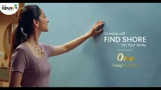 Birla Opus Paints | One Dream Designer Finishes | Nature&rsquo;s Paradise - Seashells Pattern