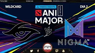 SECRET vs NIGMA - 2 - WEPLAY ANIMAJOR - Wild Card - Viciuslab