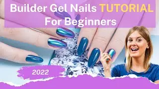 Builder Gel Nails TUTORIAL For Beginners 💋
