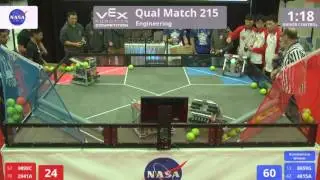 VEX Worlds 2016 - VRC High School - Engineering - Qual 215 (9898C 2941A) 197 vs 227 (8659G 4815A)
