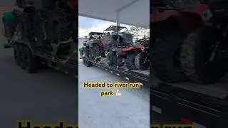 Headed to River Run 💪🏻 only rule this time: NO REVERSE #offroad #truckdriver #offroad #atv #utv