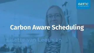 Carbon Aware Scheduling | Lisette van Leeuwen