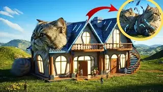 SIGMA BOY x DESSERT SAFARI MUSIC | ANIMAL TRANSFORMATION INTO LUXURY HOUSE 🏠 