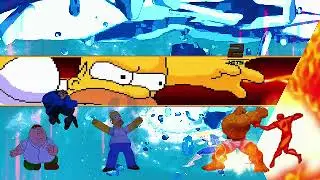 Homer & Peter vs The Fantastic Four – This Should Be Illegal 😂🔥