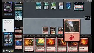 PAENG_PAENG MTGO MODERN LEAGUE RUBY STORM vs. BUG RECLAMATION NEXUS CONTROL 08 August 2025