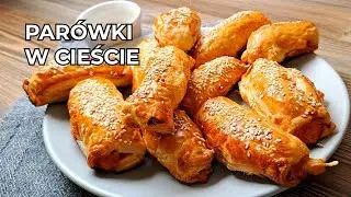 Parówki w Cieście Francuskim 🥐 Szybka i Pyszna Przekąska z Piekarnika