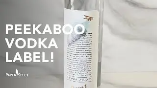 Hangar 1 Smoke Point Vodka Label &ndash; Paper Inspiration No. 508