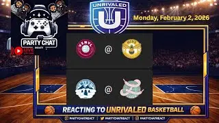 Unrivaled Basketball Live Reactions! - Vinyl vs. Hive & Rose vs. Mist vs. Laces (Mon. Feb. 2, 2026)