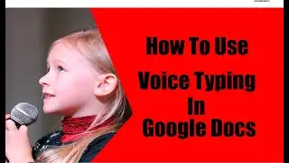 how to do voice typing in google docs in English and Urdu
