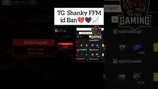 TG Shanky ID Ban😱🖤📈#tgshanky #tgdelete #tgmafia #tgesports #ffesports #freefire #ffshorts #shorts