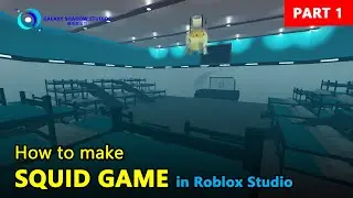 How to make the Squid Game in Roblox Studio | Part 1 - Lobby