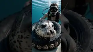 Scuba Diver Saves Stranded Seal! 😱 (Heartbreaking Rescue)