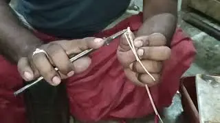 Handmade Silver Kada_ Silver Kada Hand Made Making Video_ How To Make it simple.