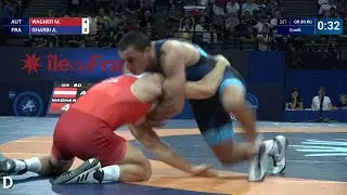 Qual. GR - 80 kg: M. WAGNER (AUT) df. A. GHARBI (FRA) by VSU, 9-0