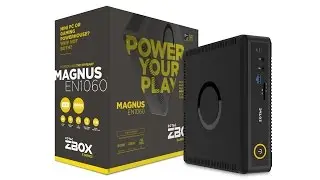 ZOTAC MAGNUS EN1060 Gaming Mini PC Unboxing & Review